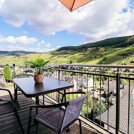 Wellness Haus In Zell, 3 Komplette Wohnungen, Moselblick, Sauna, Whirlpool, 3 Balkone, Grill * 첼 안 데어 모젤