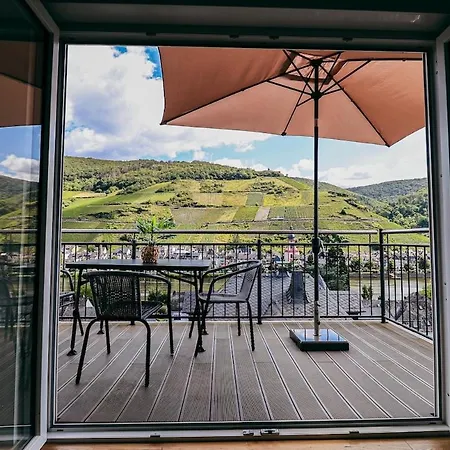 Ferienhaus Wellness Haus In Zell, 3 Komplette Wohnungen, Moselblick, Sauna, Whirlpool, 3 Balkone, 14 Gäste *